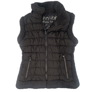 Women's Calvin Klein Performance Black Puffer Vest Size small